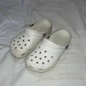 White Crocs